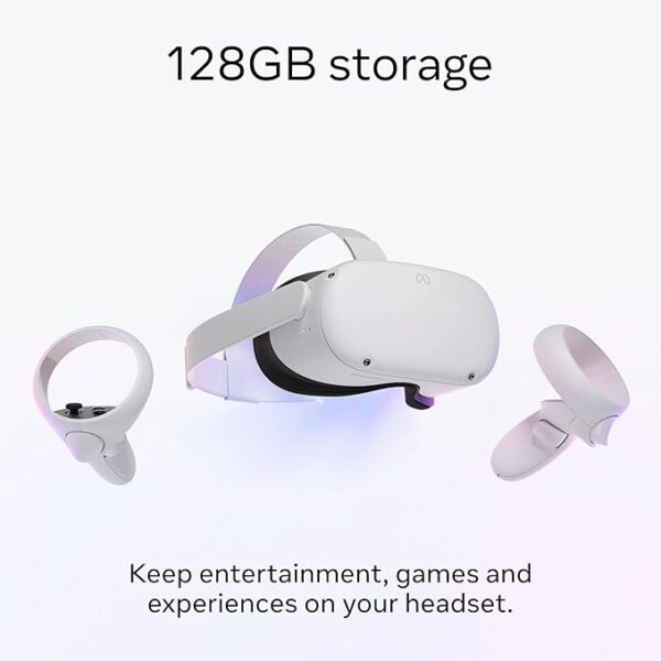 Meta Quest 2 128GB - Advanced All-in-One Virtual Reality Headset - Image 2