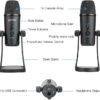 Boya BY-PM700 USB Computer Microphone for Vlog Conference Live - Image 2